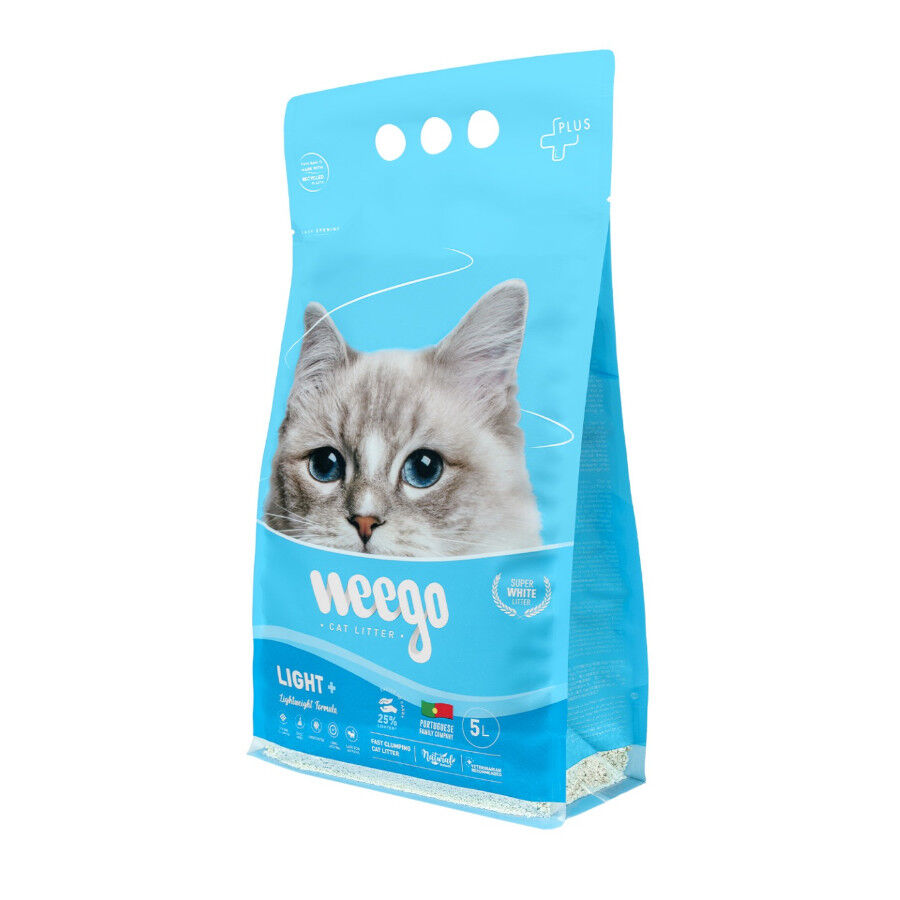 Weego Light+ Areia aglomerante para gatos, , large Imagem n&uacute;mero 1