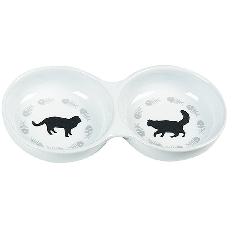 comedero_gatos_flamingo_raspas_gatos_ceramica_doble_FLA38910_M Imagem número 1 Flamingo comedero doble de cerámica de gatos y raspas Imagem número 1