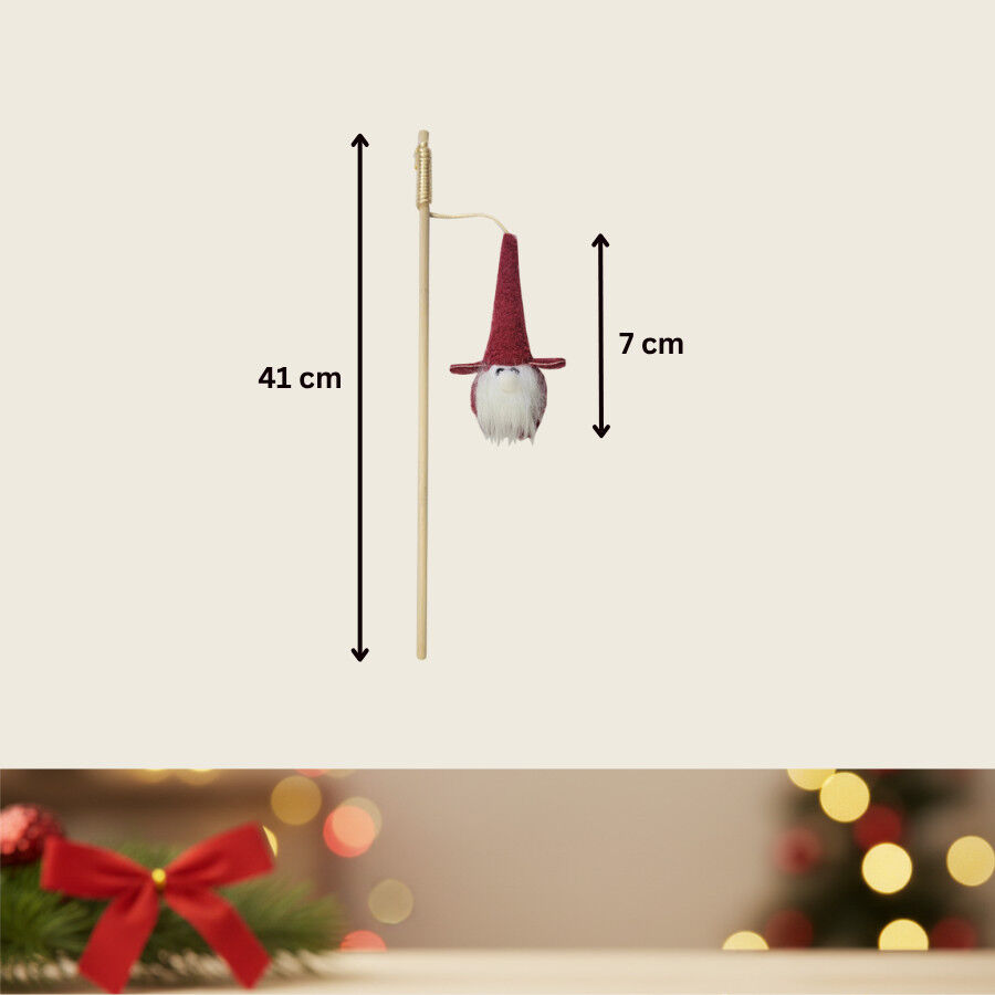 Wonder Christmas Vara com Brinquedo Pai Natal para Gatos, , large Imagem n&uacute;mero 4