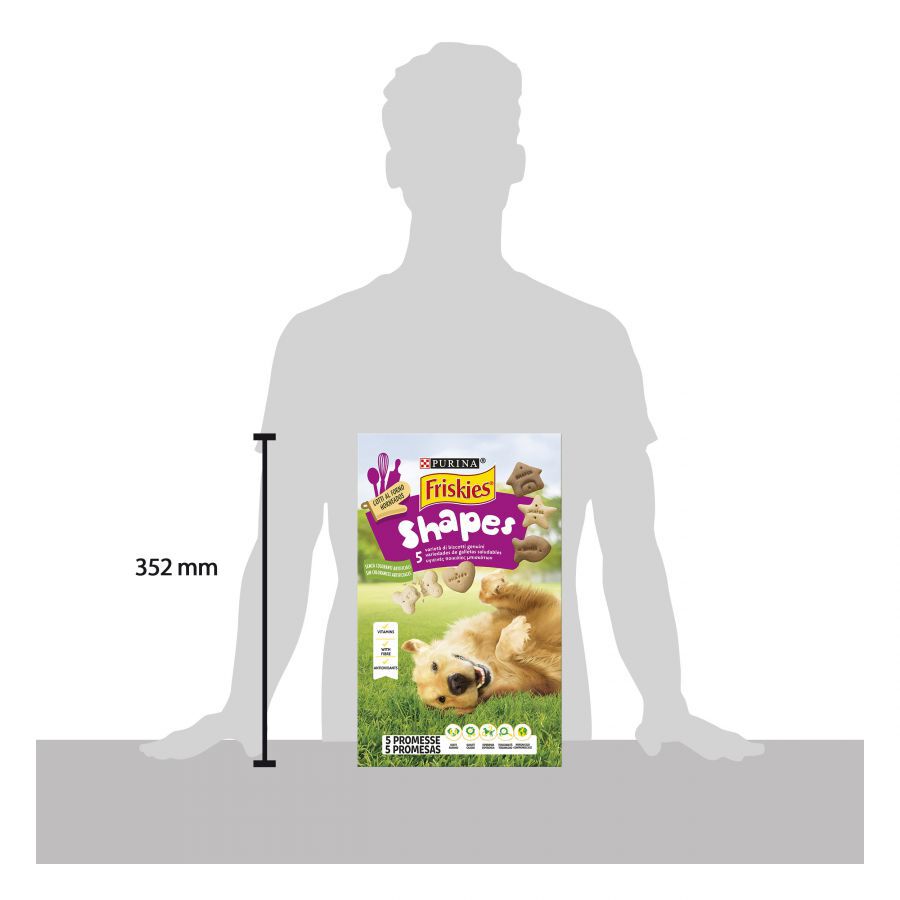 800 g Friskies Biscoitos Shapes para c&atilde;es, , large Imagem n&uacute;mero 4