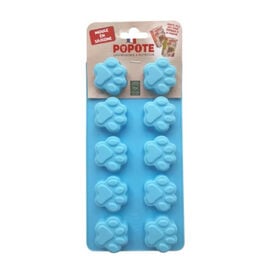 POPOTE Comedouro Patitas em Silicone Azul para C&atilde;es e Gatos
