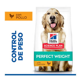 Hill's Science Plan Perfect Weight Adult Large Frango ra&ccedil;&atilde;o para c&atilde;es