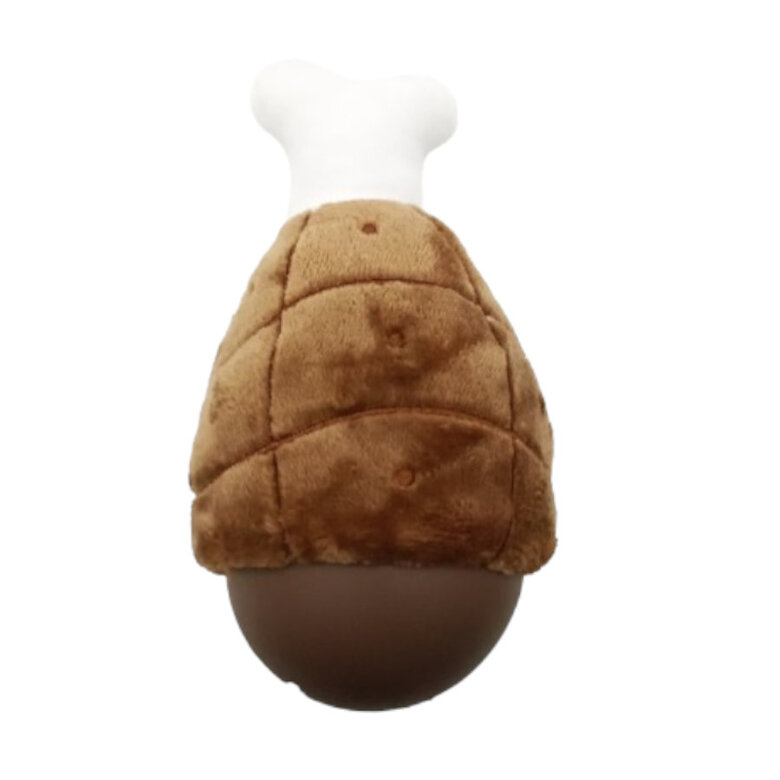 Tootoy! Comfort Chicken Leg Cuddler peluche porta-snacks para cães,  Imagem número 2 Tootoy! Comfort Chicken Leg Cuddler peluche porta-snacks para cães, , large Imagem número 2