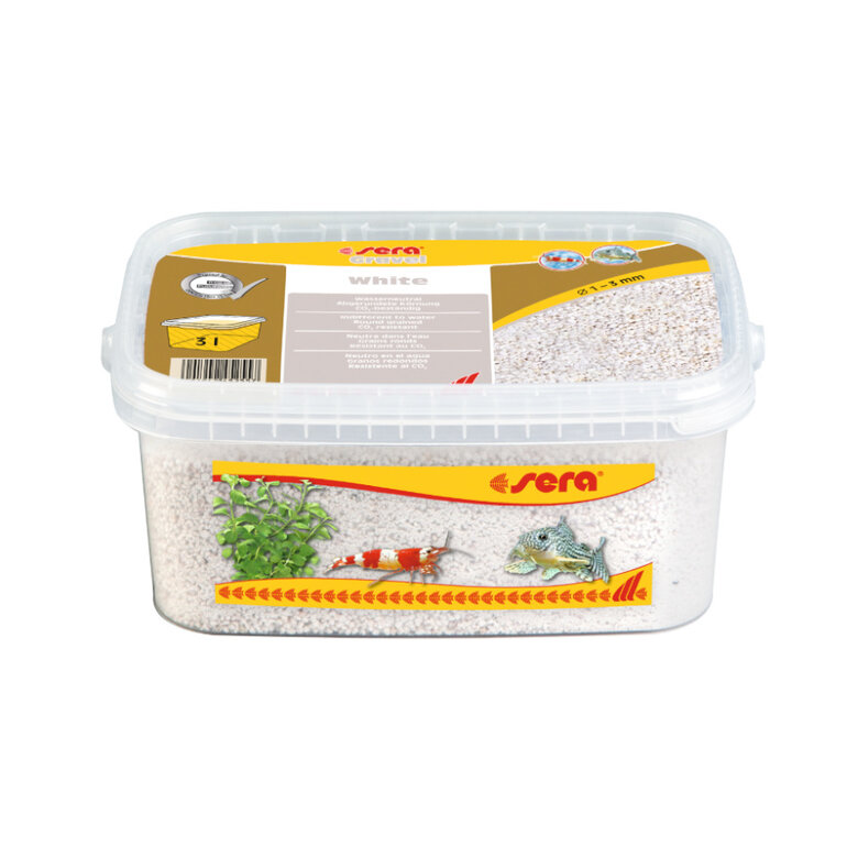 Sera Cascalho Branco para aquários,  Imagem número 1 Sera Cascalho Branco para aquários, , large Imagem número 1