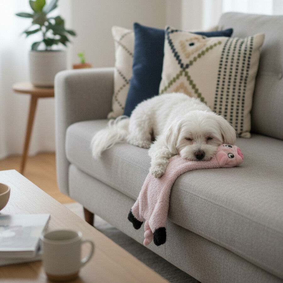 Love the Earth Peluche porco sem enchimento para c&atilde;es, , large Imagem n&uacute;mero 1