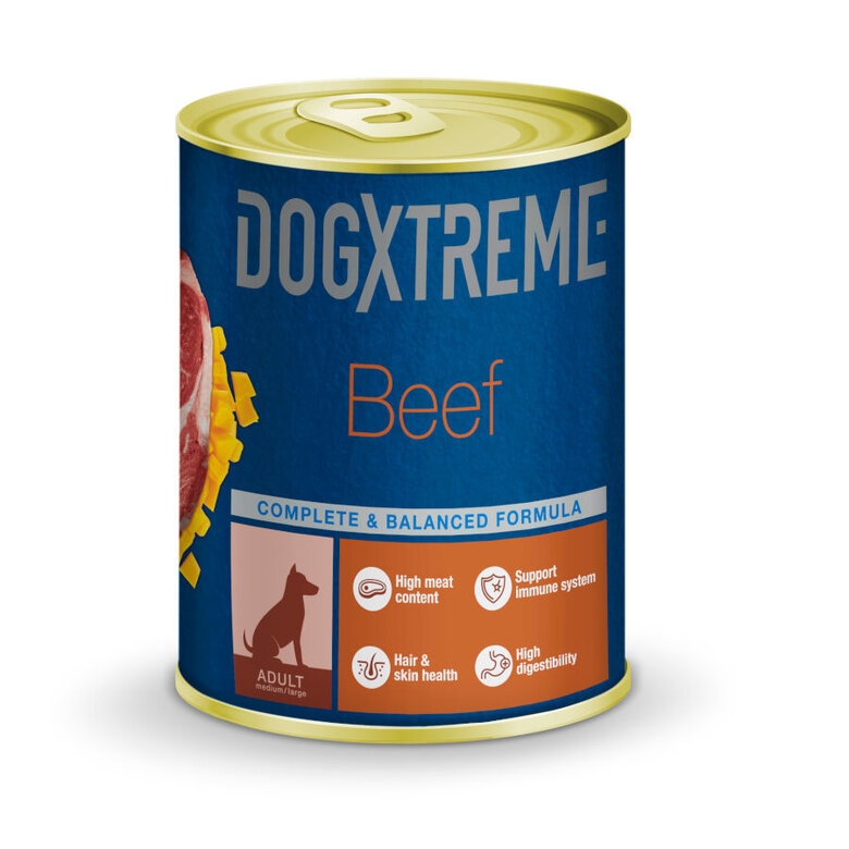 400 g Dogxtreme Adult vitela com abóbora lata para cães,  Imagem número 1 400 g Dogxtreme Adult vitela com abóbora lata para cães, , large Imagem número 1