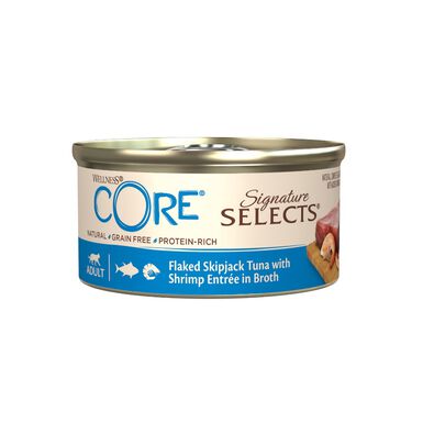 Wellness Core Flaked atum lata para gatos