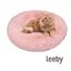 Leeby Cama Donut Anti Stress de Pelo Rosa para gatos, , large Indicador imagem número 2