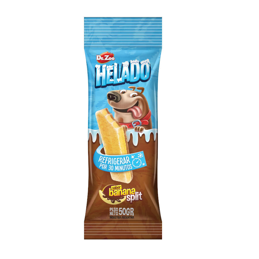 1 ud. Dr. Zoo Gelado Banana Split para c&atilde;es, , large Imagem n&uacute;mero 1