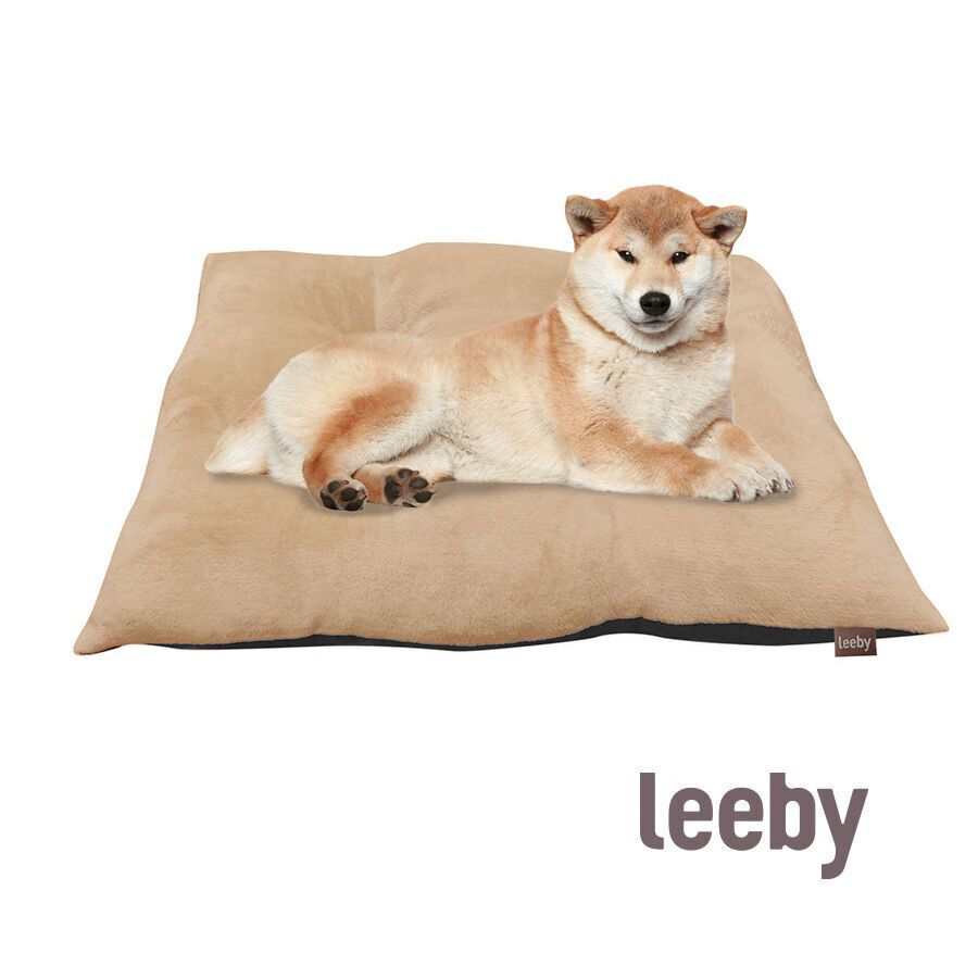 Leeby Almofada Acolchoada Bege para c&atilde;es, , large Imagem n&uacute;mero 2