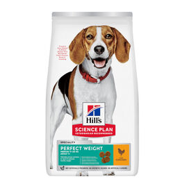 Hill's Science Plan Perfect Weight Adult Medium Frango ração para cães,  Hill's Science Plan Perfect Weight Adult Medium Frango ração para cães