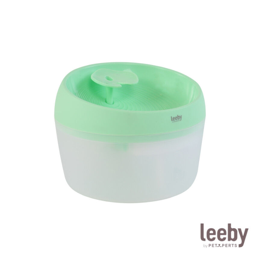 Leeby Fonte de &Aacute;gua Verde para c&atilde;es e gatos, , large Imagem n&uacute;mero 2