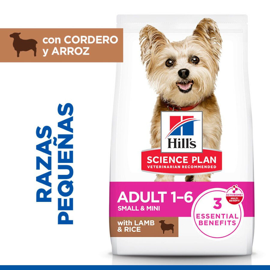 1.5 kg Hills Adult Small y Mini Science Plan Cordeiro ra&ccedil;&atilde;o para c&atilde;es, , large Imagem n&uacute;mero 2
