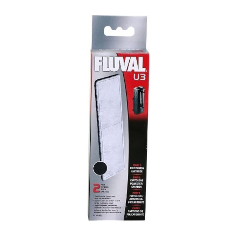 Fluval U3 Carregador filtrante de carbono para filtros, , large image number null