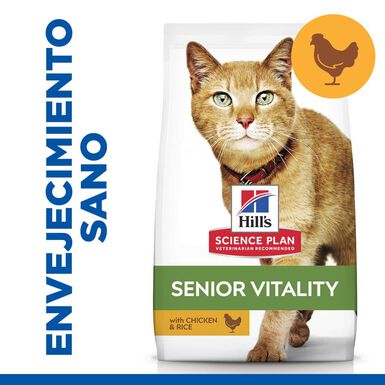 Hill's Science Plan Youthful Vitality Frango ração para gatos