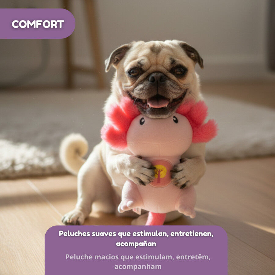 Tootoy! Comfort Peluche axolote para c&atilde;es, , large Imagem n&uacute;mero 4