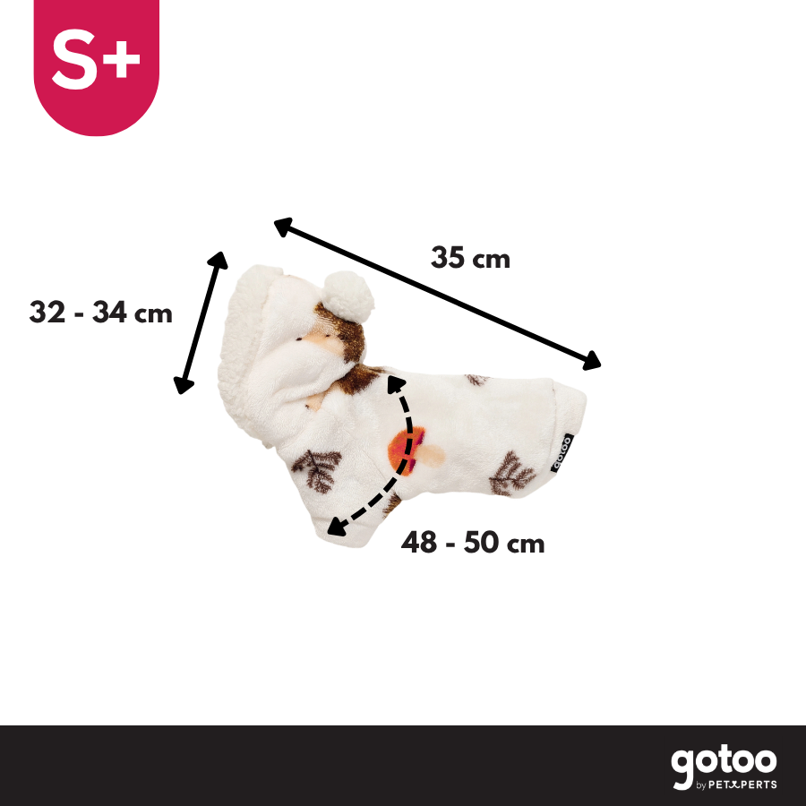 Gotoo Camisola Polar com Padr&atilde;o de Ouri&ccedil;os para c&atilde;es, , large Imagem n&uacute;mero 4