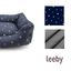 Leeby Alcofa Amovível Azul com Pontos para cães, , large Indicador imagem número 3