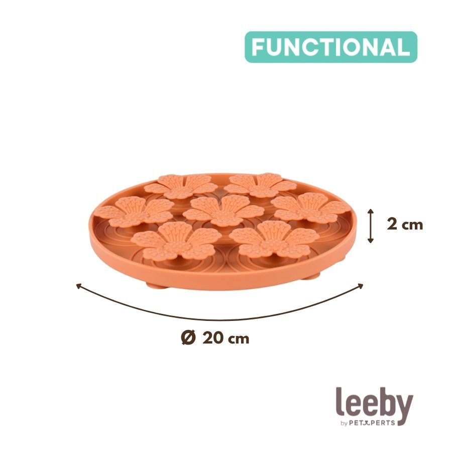 Leeby Tapete de Lamber em Forma de Flor para c&atilde;es e gatos, , large Imagem n&uacute;mero 4