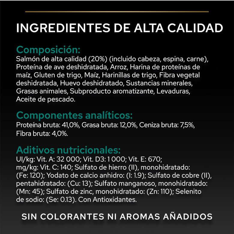 12 kg (10 + 2 kg grátis!) Pro Plan Adult Sterilized Salmão ração para gatos,  Imagem número 3 12 kg (10 + 2 kg grátis!) Pro Plan Adult Sterilized Salmão ração para gatos, , large Imagem número 3