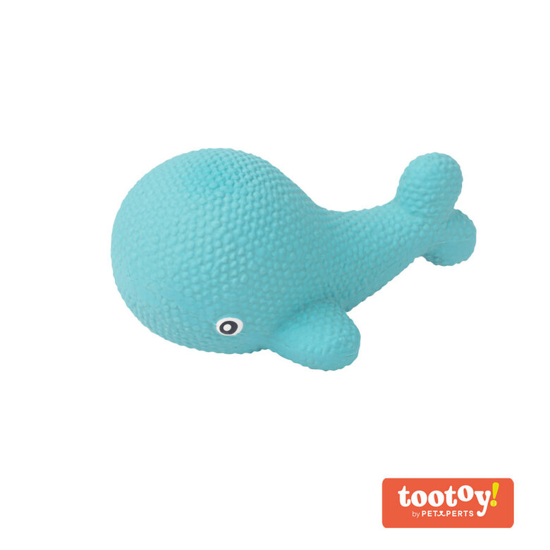 Tootoy! Puppy Mini Whale Toy mordedor para cachorros,  Imagem número 1 Tootoy! Puppy Mini Whale Toy mordedor para cachorros, , large Imagem número 1