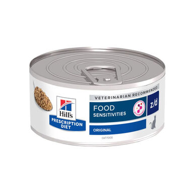 Hill's Prescription Diet Food Sensitive lata para gatos z/d