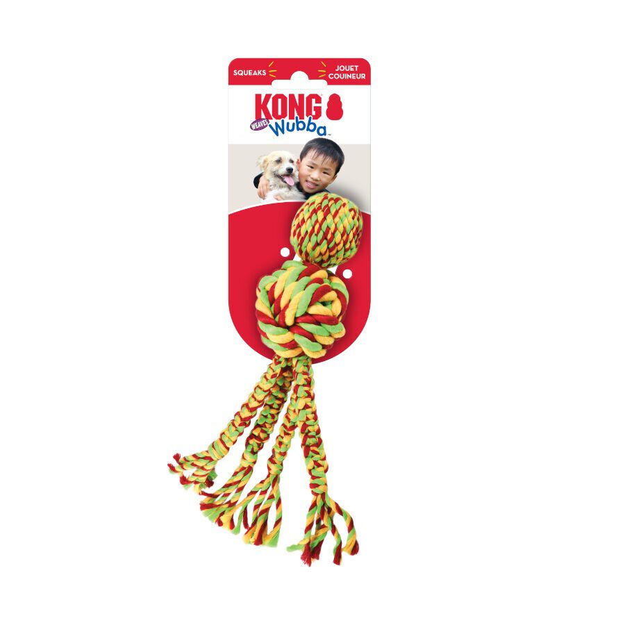 Kong Wubba Weaves Corda para c&atilde;es, , large Imagem n&uacute;mero 2
