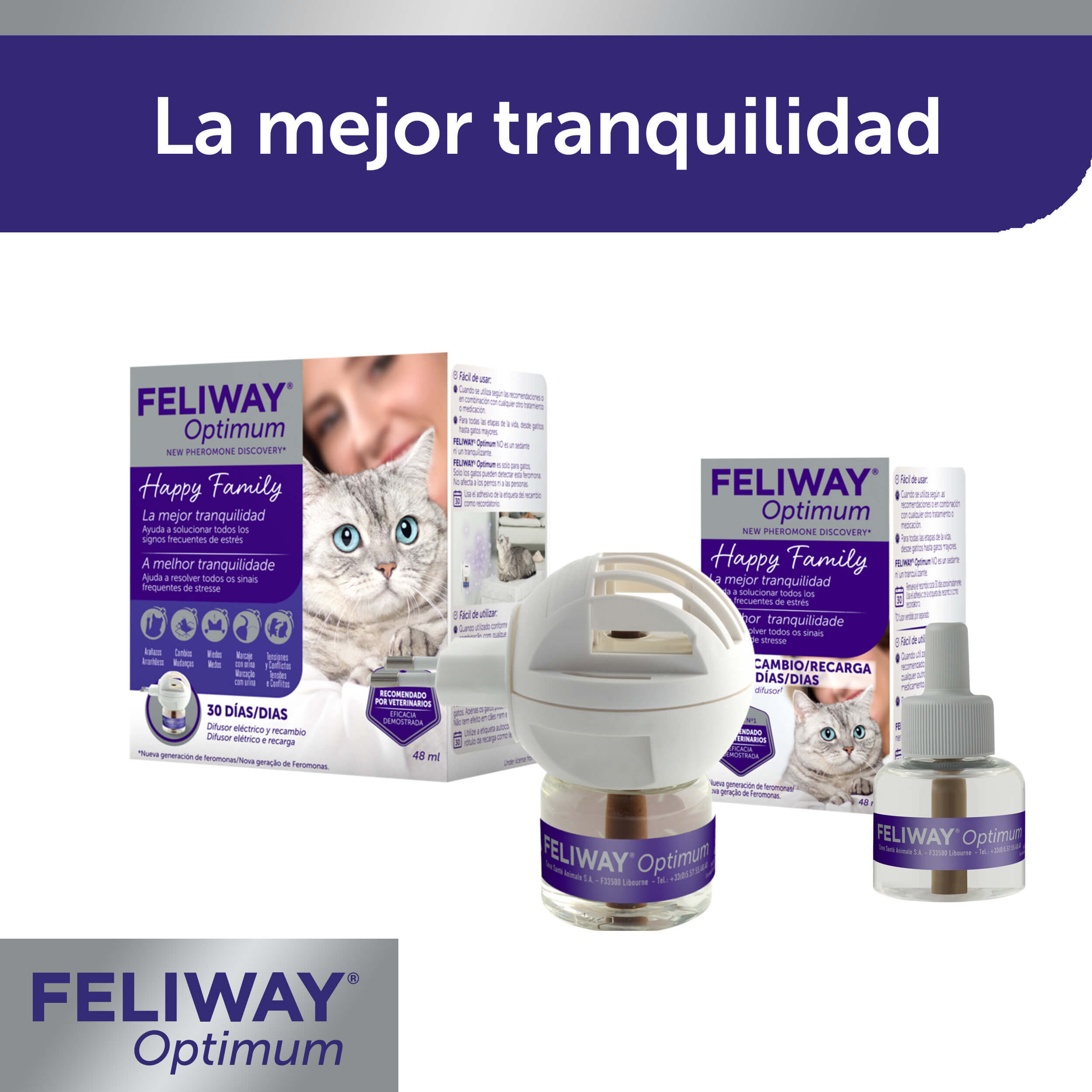 Feliway Optimum relaxante para gatos, , large Imagem n&uacute;mero 7