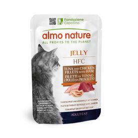 Almo Nature HFC Atum e Frango em Sachê de Gelatina para Gatos