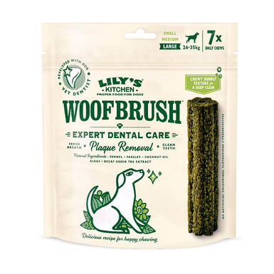 Lily's Kitchen Snacks Dentários Woofbrush Large para cães