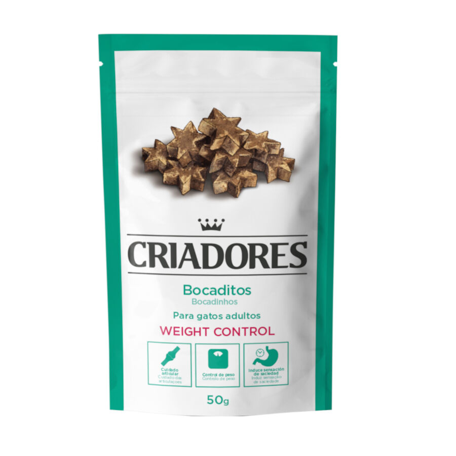 50 g Criadores Snacks Weight Control de Peru para gatos, , large Imagem n&uacute;mero 1