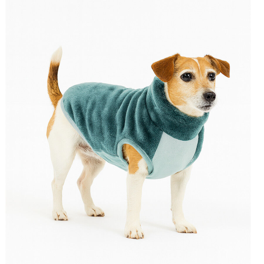 Outech Casaco polar Aguamarina para c&atilde;es, , large Imagem n&uacute;mero 3