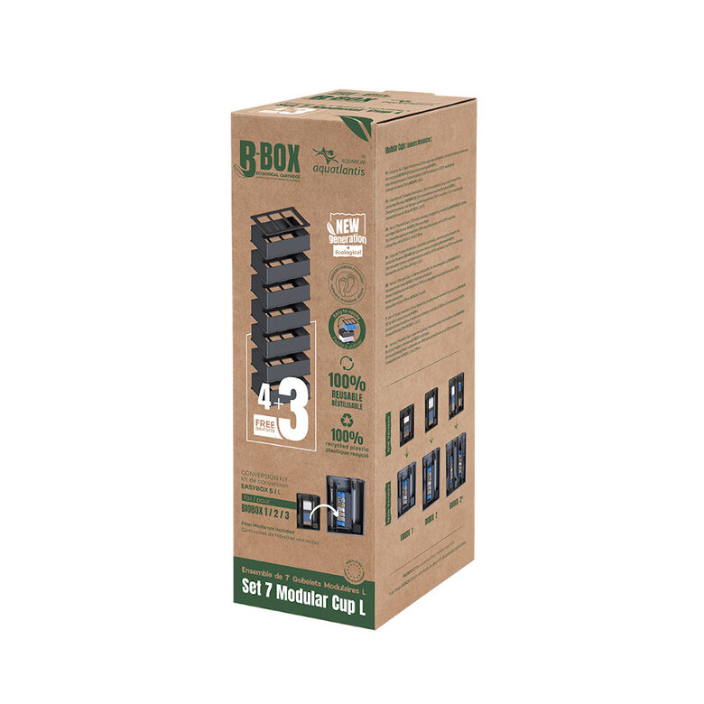 Aquatlantis B-Box Copos filtrantes modulares para aquários,  Imagem número 1 Aquatlantis B-Box Copos filtrantes modulares para aquários, , large Imagem número 1