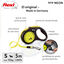 Flexi Neon Reflect Trela Extensível de Cabo Amarelo Neon, , large Indicador imagem número 2