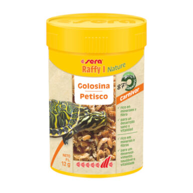 Sera Raffy I Nature comida para répteis