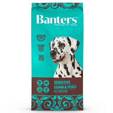 Banters Sensitive Salmão e Batata ração para cães