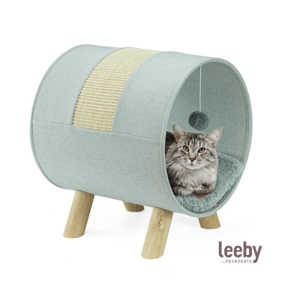 Leeby Saffira cama com arranhador e brinquedo para gatos, , large Imagem n&uacute;mero 2
