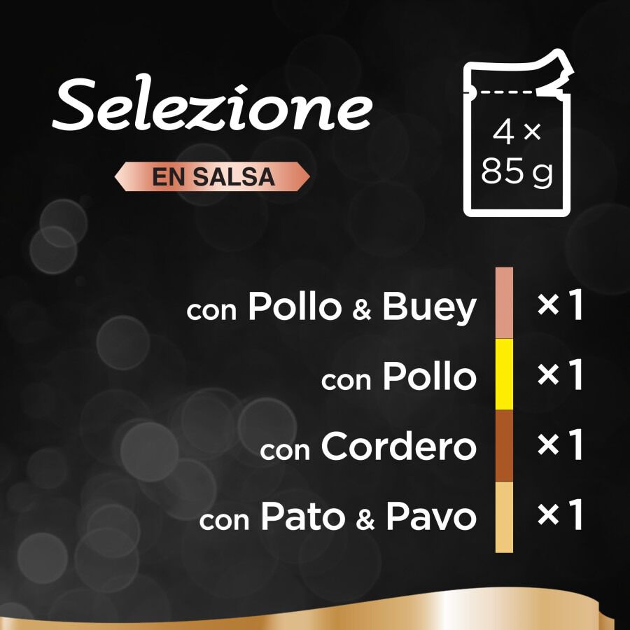 4 saquetas x 85 g Sheba Selezione Carnes em Molho Saquetas para gatos - Multipack, , large Imagem n&uacute;mero 2