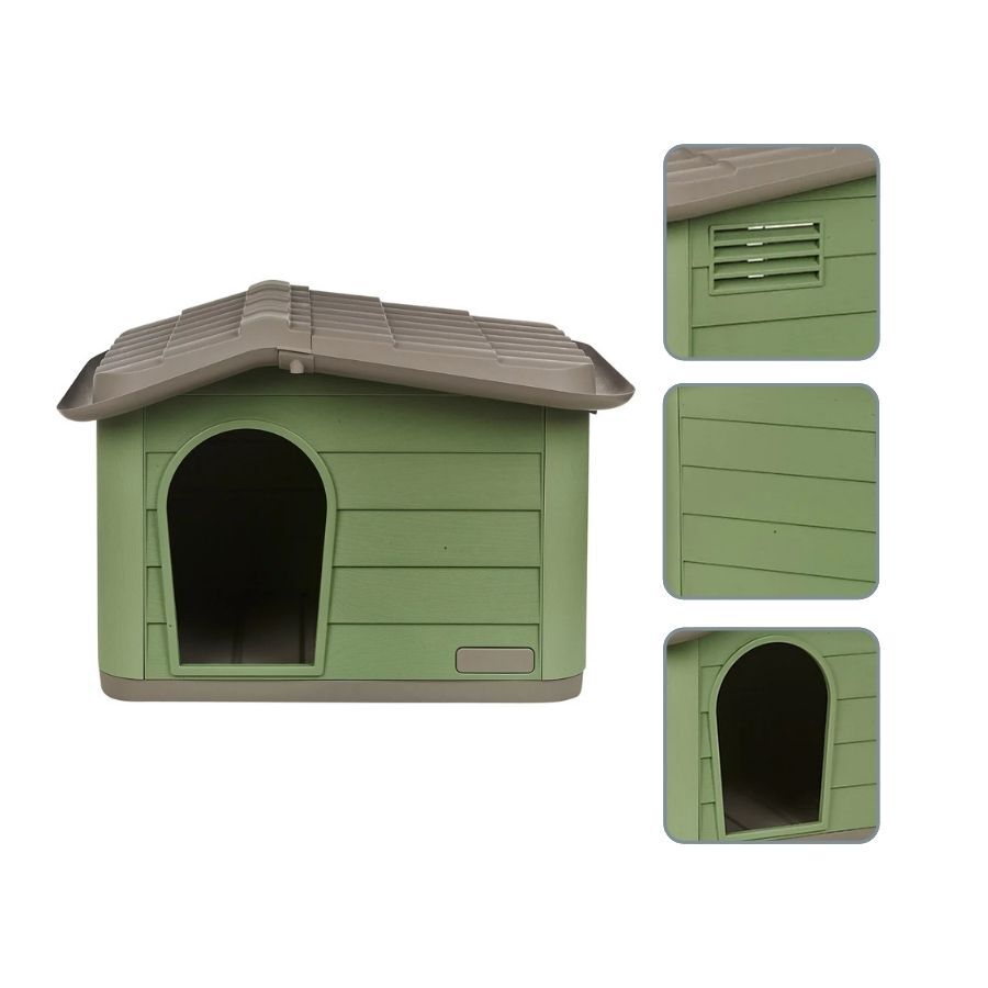 Nayeco Eco Line Casota desmont&aacute;vel na cor s&aacute;lvia para c&atilde;es, , large Imagem n&uacute;mero 5