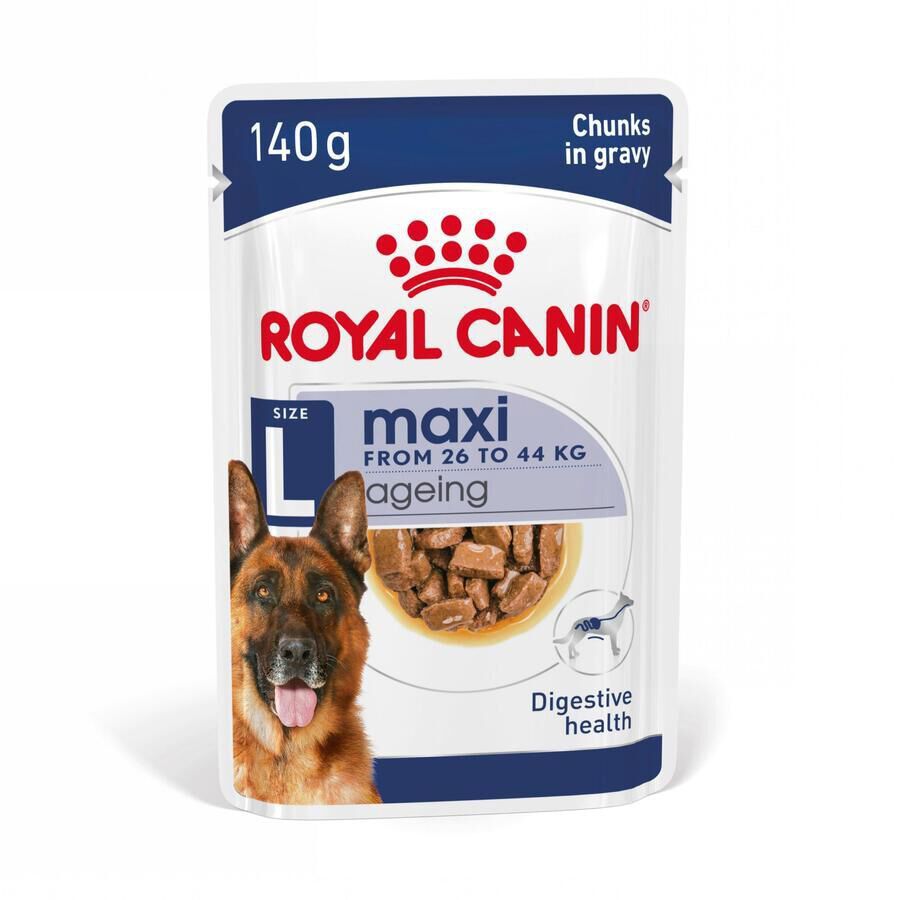 140 g Royal Canin Maxi Ageing saqueta em molho para c&atilde;es, , large Imagem n&uacute;mero 1