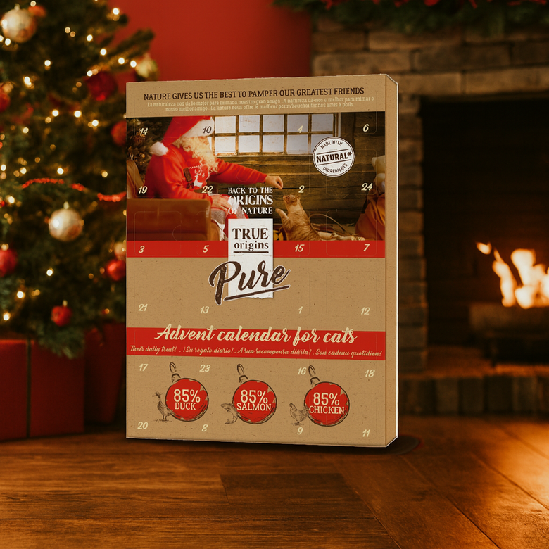 100 g True Origins Pure Calendario Adviento para gatos,  Imagem número 2 100 g True Origins Pure Calendario Adviento para gatos, , large Imagem número 2