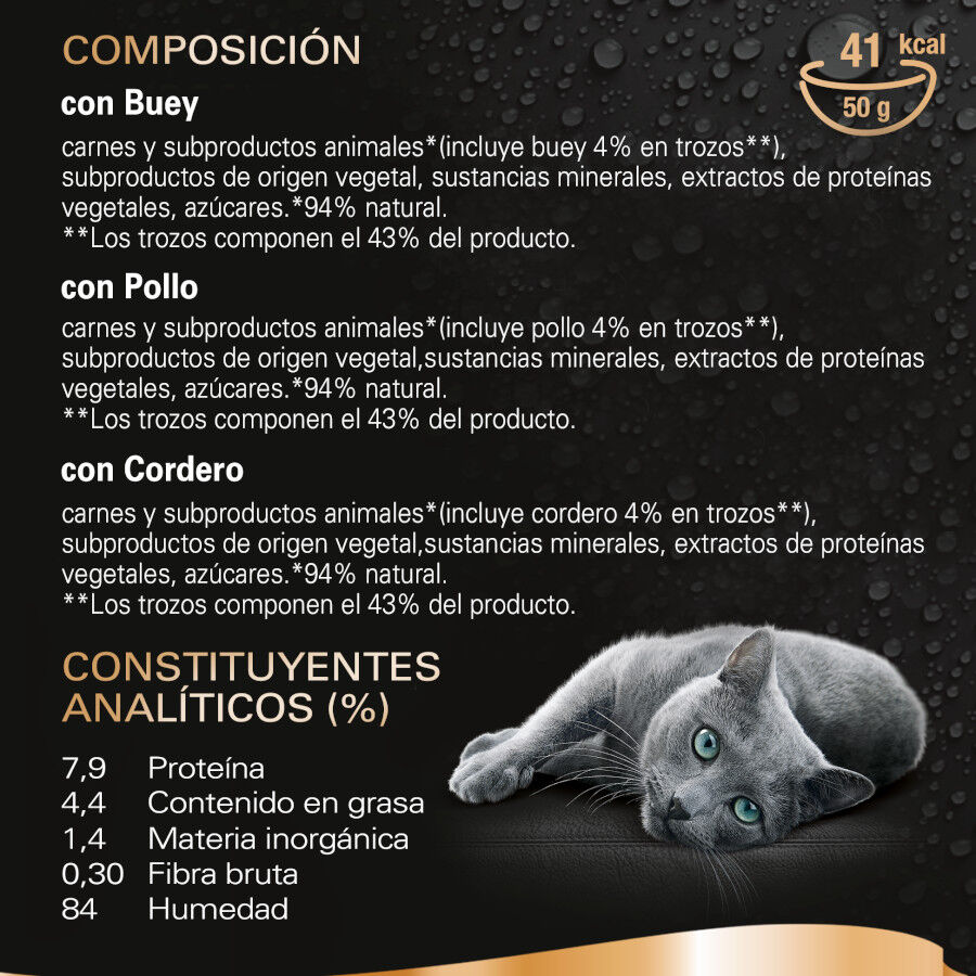 24 saquetas x 50 g Sheba D&eacute;lices du Jour em Molho de Carne, Frango e Cordeiro ra&ccedil;&atilde;o h&uacute;mida para gatos - Pack poupan&ccedil;a!, , large Imagem n&uacute;mero 3