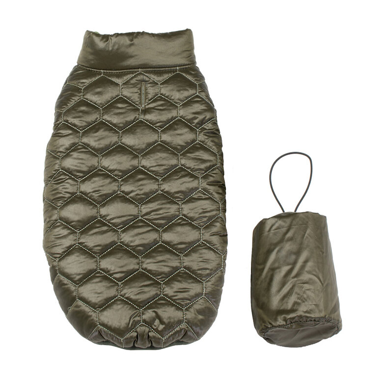 Outech Casaco Verde de Penas para cães,  Imagem número 1 Outech Casaco Verde de Penas para cães, , large Imagem número 1
