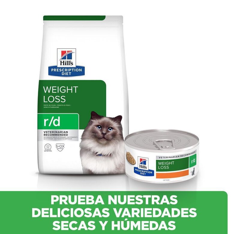 3 kg Hill's Prescription Diet r/d Weight Loss Frango ração para gatos,  Imagem número 8 3 kg Hill's Prescription Diet r/d Weight Loss Frango ração para gatos, , large Imagem número 8
