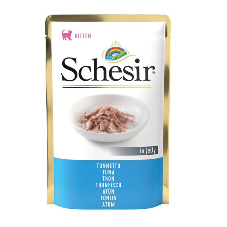 85 g Schesir Kitten Atum saqueta para gatos,  Imagem número 1 85 g Schesir Kitten Atum saqueta para gatos, , large Imagem número 1