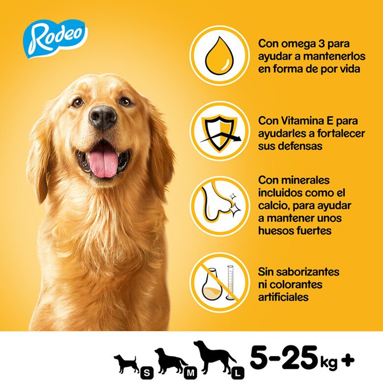 7 sticks Pedigree Rodeo Snack Boi para Cães,  Imagem número 5 7 sticks Pedigree Rodeo Snack Boi para Cães, , large Imagem número 5