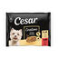 4 saquetas x 100 g Cesar Mix de Carnes em Molho Saquetas para c&atilde;es - Multipack, , large Indicador imagem n&uacute;mero 1