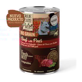 True Origins Pure Adulto Novilho lata para Cães