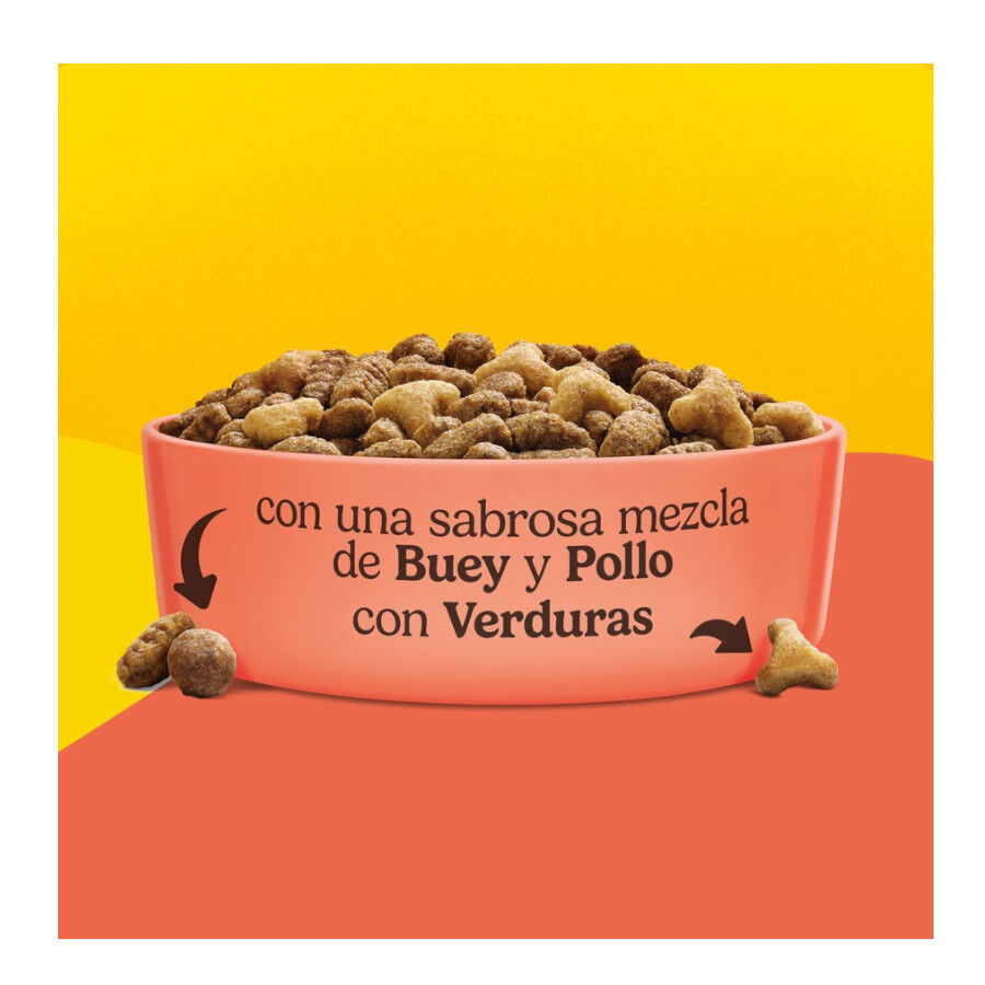 20 kg Friskies Adult Vaca, Frango e Legumes ra&ccedil;&atilde;o para gatos, , large Imagem n&uacute;mero 3