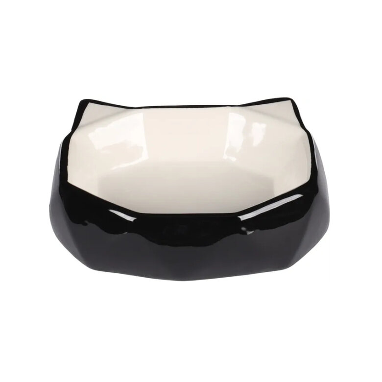 Flamingo Kubo Comedouro e Bebedouro Preto e Branco para gatos ,  Imagem número 1 Flamingo Kubo Comedouro e Bebedouro Preto e Branco para gatos , , large Imagem número 1